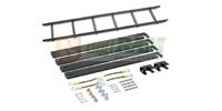 Cable Ladder 12" (30cm) Wide w/Ladder Attachment Kit (AR8166ABLK)