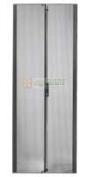 NetShelter SX 42U 600mm Wide Perforated Split Doors Black