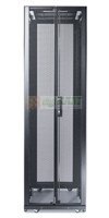 NetShelter SX 42U/600mm/1200mm Enclosure with Roof and Sides Black