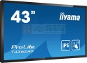 Monitor wielkoformatowy 43 cale T4362AS-B1 20pkt., 24/7, IPS, 500cd, ANDROID 8.0