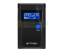 UPS ARMAC OFFICE LINE-INT 650VA LCD 2X230V O650EPSW