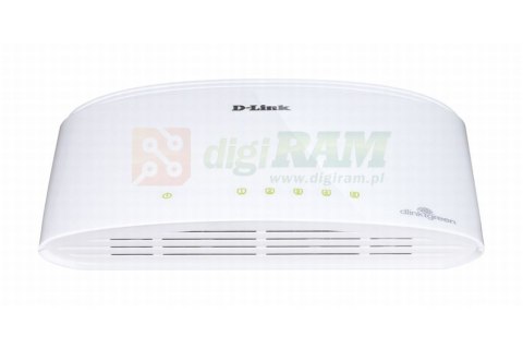 DGS-1005D switch L2 5x1GBE Desktop/Wall NO FAN