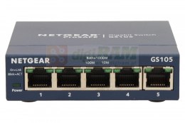 Switch Unmanaged Plus 5xGE - GS105GE