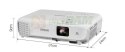 Projektor EB-W06 3LCD/WXGA/3700AL/16k:1/HDMI