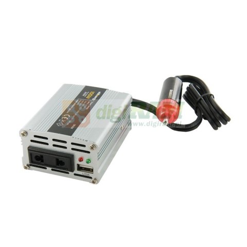 Przetwornica AC/DC 100W 12V/230V z USB 06574