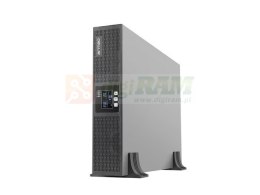 Zasilacz awaryjny UPS On-Line 2000VA LCD Rack 6 x IEC C13 USB-B metalowa obudowa