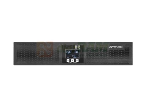Zasilacz awaryjny UPS On-Line rack 1000VA 4 x IEC C13 USB-B LCD metalowa obudowa