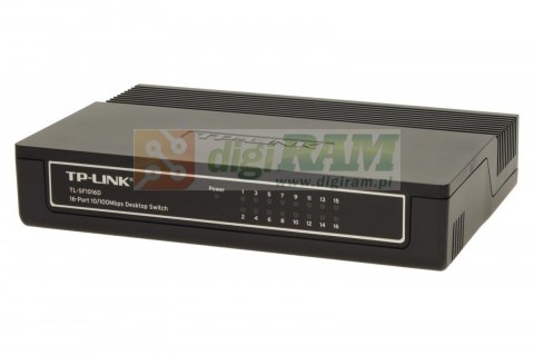 SF1016D switch L2 16x10/100 Desktop