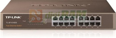 SF1016DS switch L2 16x10/100 Desktop