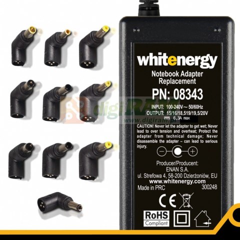 WE Uniwersalny Sieciowy Zasilacz Automatyczny do Notebooka 90W