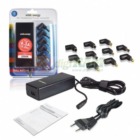 WE Uniwersalny Sieciowy Zasilacz Automatyczny do Notebooka 90W