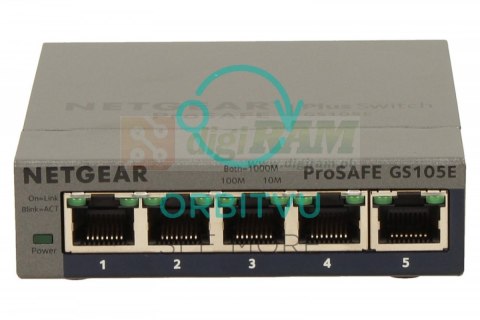 Switch Unmanaged Plus 5xGE - GS105E