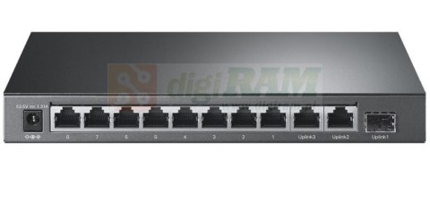Przełącznik SL1311P 8xFE PoE+ 2xGE 1xSFP
