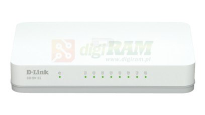 Switch 8-port 8xGbE