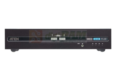 Aten CS1142D4-AT-G 2-Port USB - 4K DVI Dual