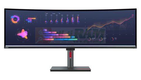 Monitor 49.0 cali ThinkVision P49w-30 WLED 63DBRAT1EU