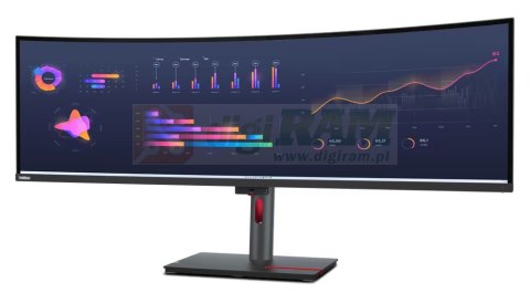 Monitor 49.0 cali ThinkVision P49w-30 WLED 63DBRAT1EU