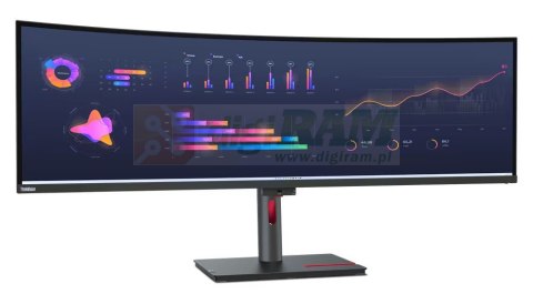 Monitor 49.0 cali ThinkVision P49w-30 WLED 63DBRAT1EU