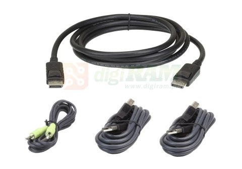 Aten 2L-7D02UDPX4 USB DisplayPort Secure
