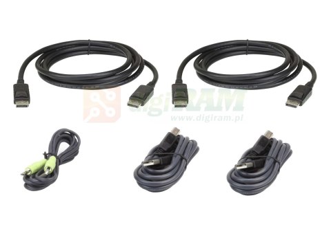 Aten 2L-7D02UDPX5 CABLE KIT DUAL DisplayPort
