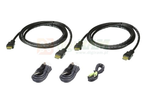 Aten 2L-7D02UHX5 CABLE KIT DUAL