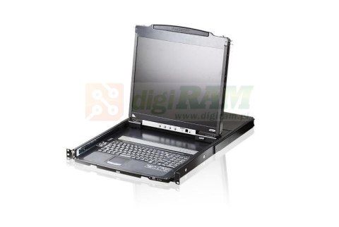 Aten CL5800N-ATA-2XK06GG Dualrail+ Dual Console 19" DE