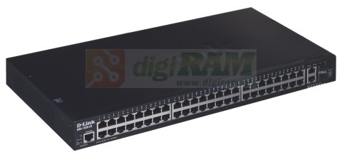 D-Link DGS-1520-52/E "48 ports GE + 2 10GE ports + 2