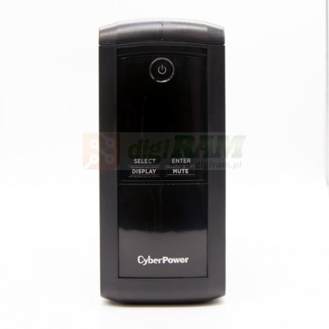 Zasilacz awaryjny VP1000ELCD-FR 1000VA/550W/4xFR,AVR,LCD/RJ45