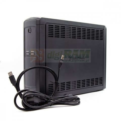 Zasilacz awaryjny VP1200ELCD-FR 1200VA / 720W / 5xFR / AVR / LCD / RJ45