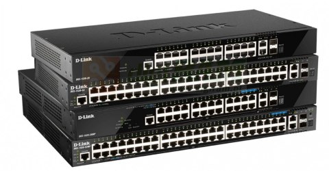 Przełącznik DGS-1520-52MP 44xGE PoE 2xSFP+