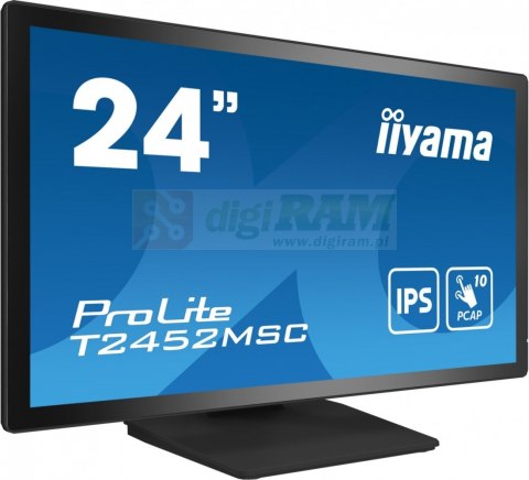 Monitor 23.8 cala T2452MSC-B1 10 PKT. POJ,IPS,HDMI,DP