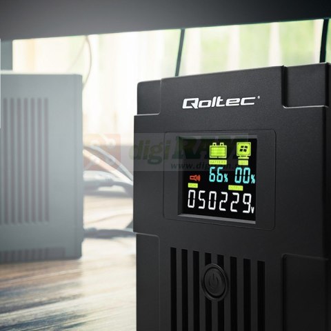 Zasilacz awaryjny UPS | Monolith | 1500VA | 900W | LCD | USB