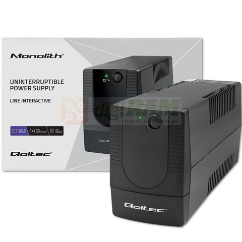 Zasilacz awaryjny UPS | Monolith | 650VA | 360W