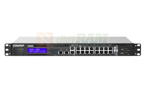 Przełącznik zarządzalny QGD-1602P-C3558-8G-EU L2 PoE C3558