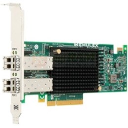 Broadcom (Emulex) Fibre Channel HBA 2xPorts 16GFC Short Wave Optical LC SFP+ PCIe Gen3 x8 Gen6 LPe31002-M6