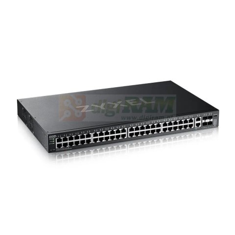 Przełącznik zarządzalny XGS2220-54-EU0101 F L3, 24x1G RJ45 2x10mG