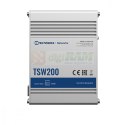 Przełącznik przemysłowy TSW200 2xSFP 8xPoE+ 8xGbE