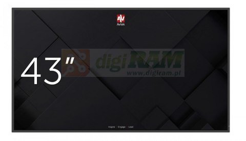 Monitor informacyjny DS 43'- 18/7 2x10W Android 11.0