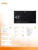 Monitor informacyjny DS 43'- 18/7 2x10W Android 11.0