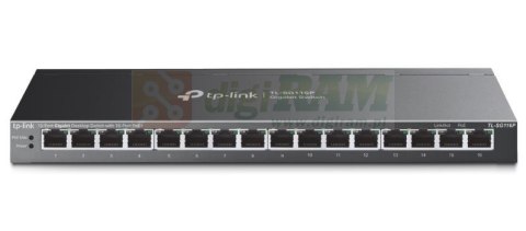Przełącznik niezarządzalne SG116P 16xGE (16xPoE+)