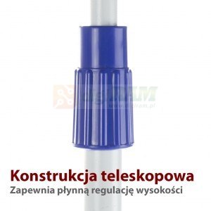 Ekran ręczny na statywie TS-100 4:3 100 cali 203x152cm