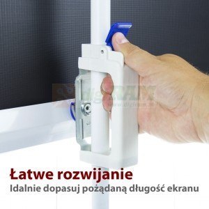 Ekran ręczny na statywie TS-100 4:3 100 cali 203x152cm