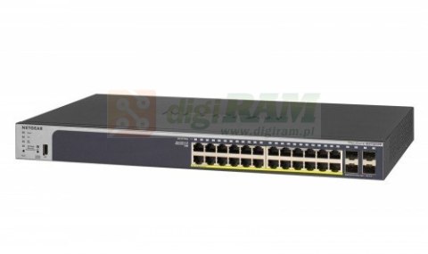 Przełącznik Smart GS728TPP Smart Switch 24xGE PoE+ 4xSFP