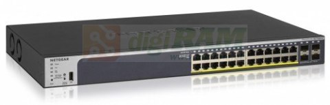 Przełącznik Smart GS728TPP Smart Switch 24xGE PoE+ 4xSFP