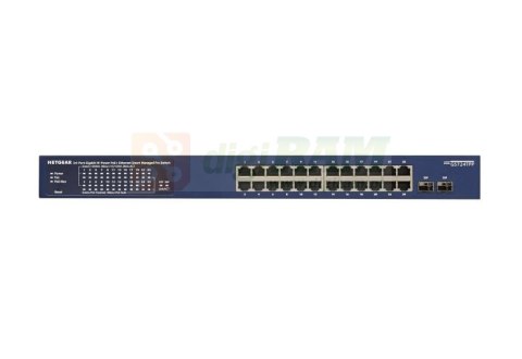 Smart Switch GS724TPP 24xGE PoE+ 2xSFP