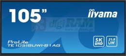 Monitor wielkoformatowy 104.6 cala TE10518UWI-B1AG INFRARED,40pkt,VA,21:9(5K),8xUSB, 8xMIC,2x16W+Subwoofer(16W),Android 13,WiFi,