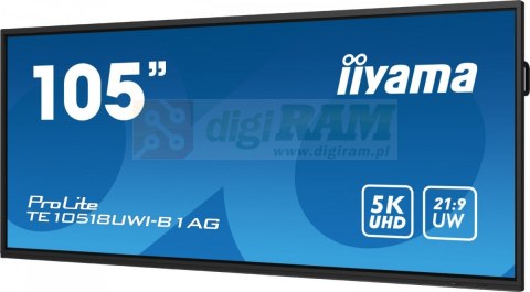 Monitor wielkoformatowy 104.6 cala TE10518UWI-B1AG INFRARED,40pkt,VA,21:9(5K),8xUSB, 8xMIC,2x16W+Subwoofer(16W),Android 13,WiFi,
