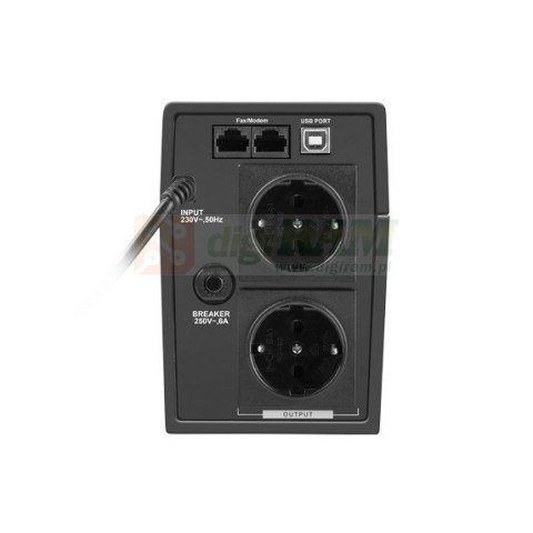 Zasilacz awaryjny Line-Interactive 850VA H/850F/LED/V2