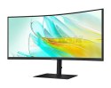 Monitor 34 cale LS34C652UAUXEN VA 3440x1440 UWQHD 21:9 1xHDMI 1xDP 1xUSB-C(90W) 3xUSB 3.0 LAN (RJ45) 5ms 100Hz HAS+PIVOT zakrzyw