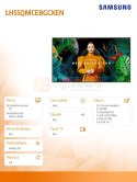 Monitor profesjonalny 55 cali QM55C LH55QMCEBGCXEN